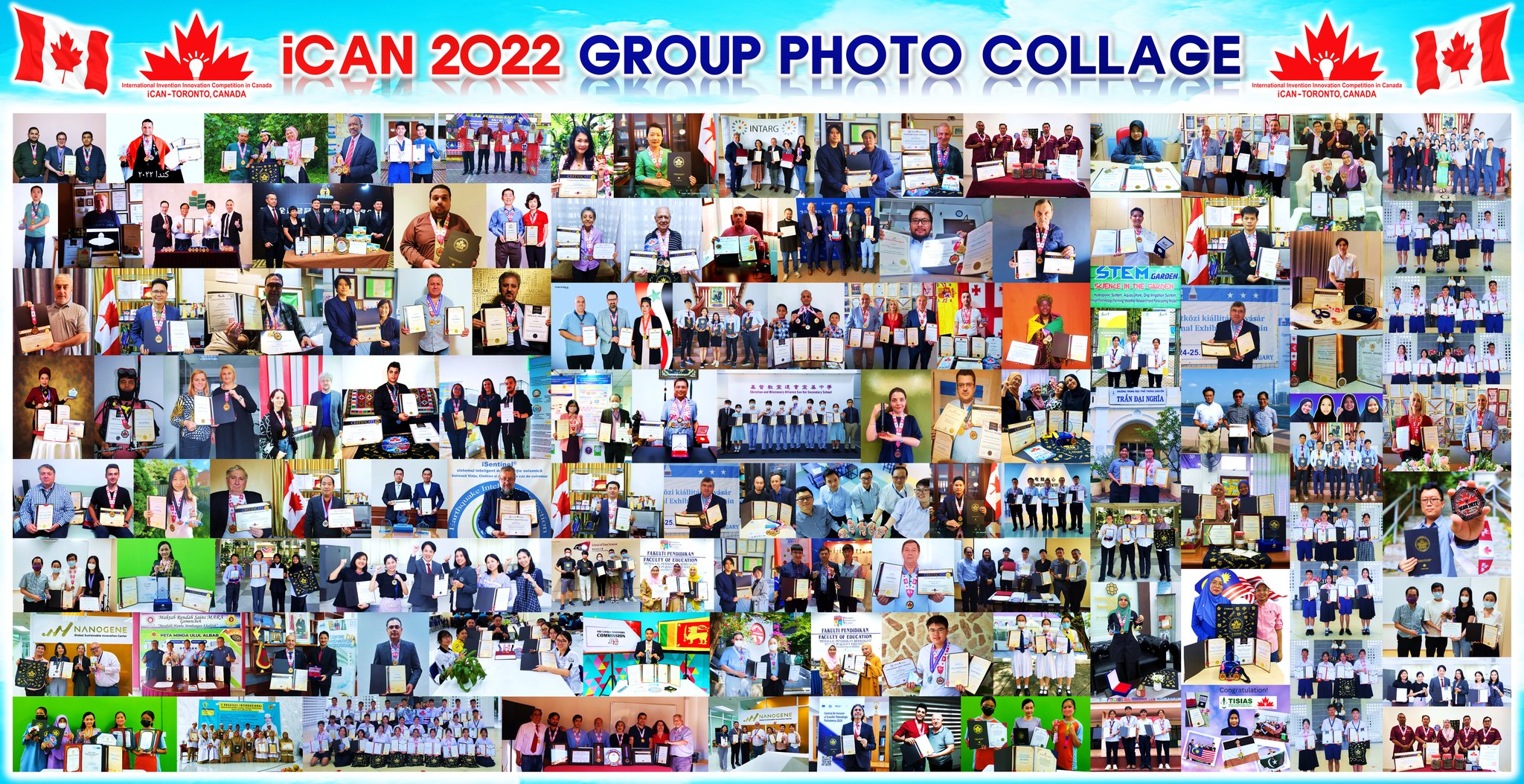 ICAN 2022 collage photo ICAN 2022 collage photo