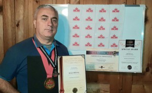 Omar Bilonashvili ICAN 2020 gold medal